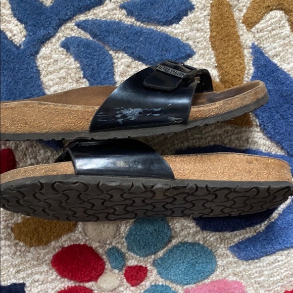 Black Patent Leather Birkenstocks - Picture 3 of 7